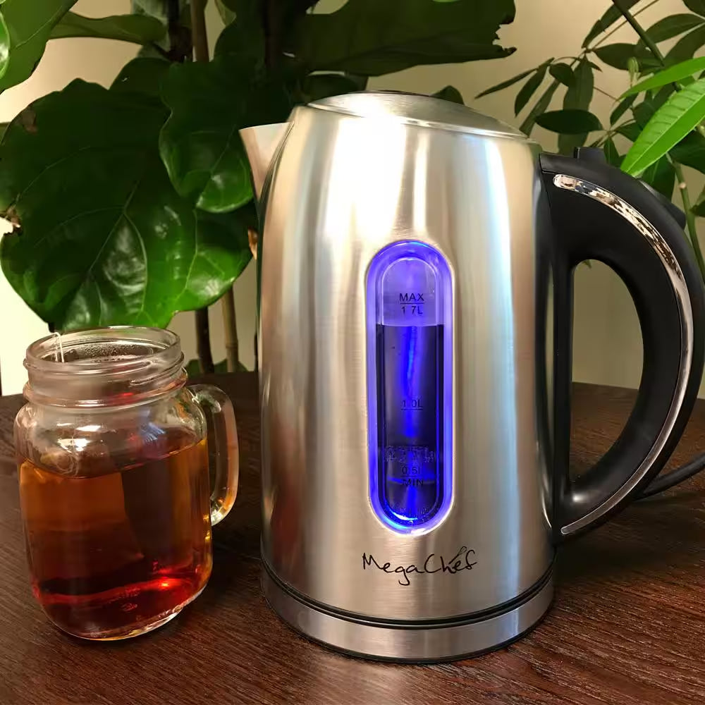 1.7 L Stainless Steel Electric Tea Kettle