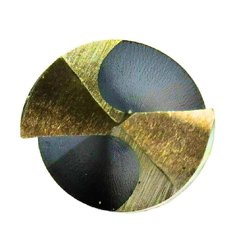 7/16 In. High Speed Steel Black and Gold Reduced Shank Twist Drill Bit with 3/8 In. Shank