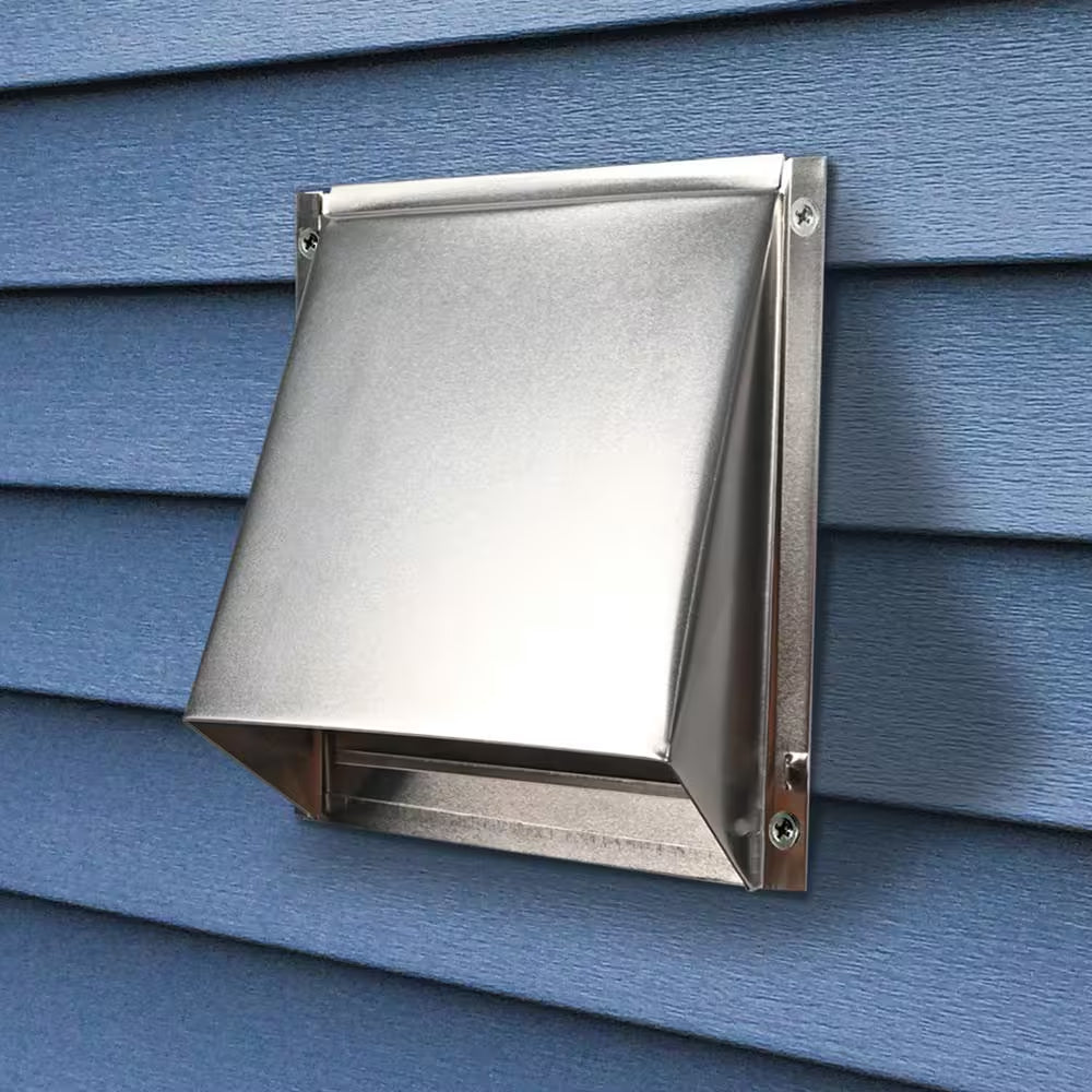 6 In. Aluminum Wall Cap Vent