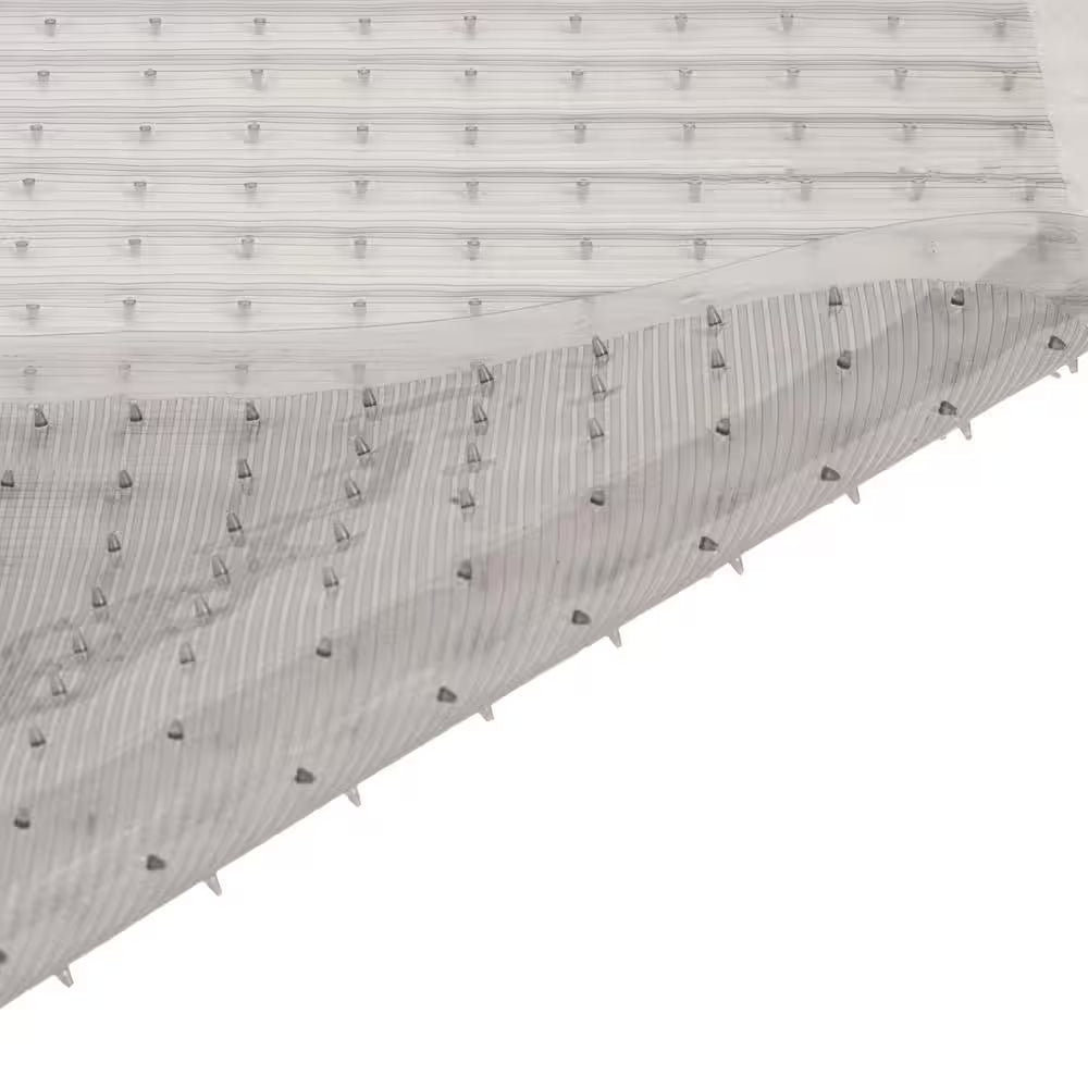 27 In. X 12 Ft. Classic Rib Low Pile Clear Floor Protection
