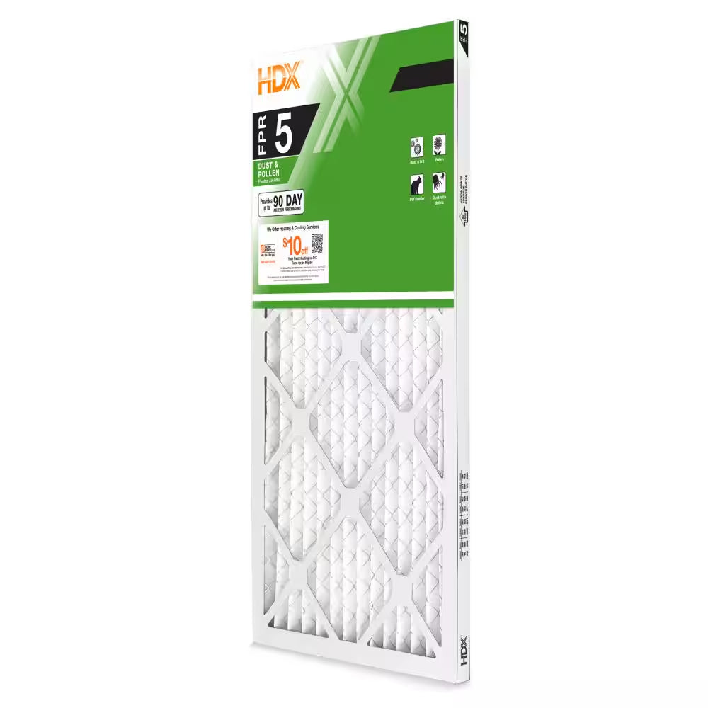 14 In. X 36 In. X 1 In. Standard Pleated Air Filter FPR 5, MERV 8