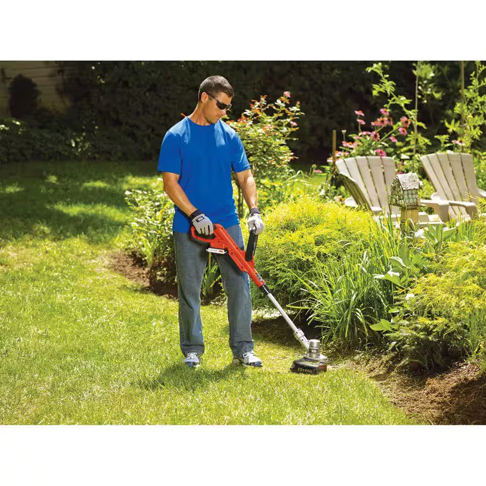 20V MAX Cordless Battery Powered 2-In-1 String Trimmer & Lawn Edger Kit with (1) 2Ah Battery & Charger