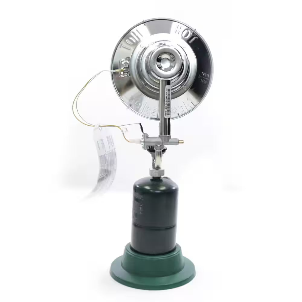 15,000 BTU Radiant Propane Single Tank Top Outdoor Heater