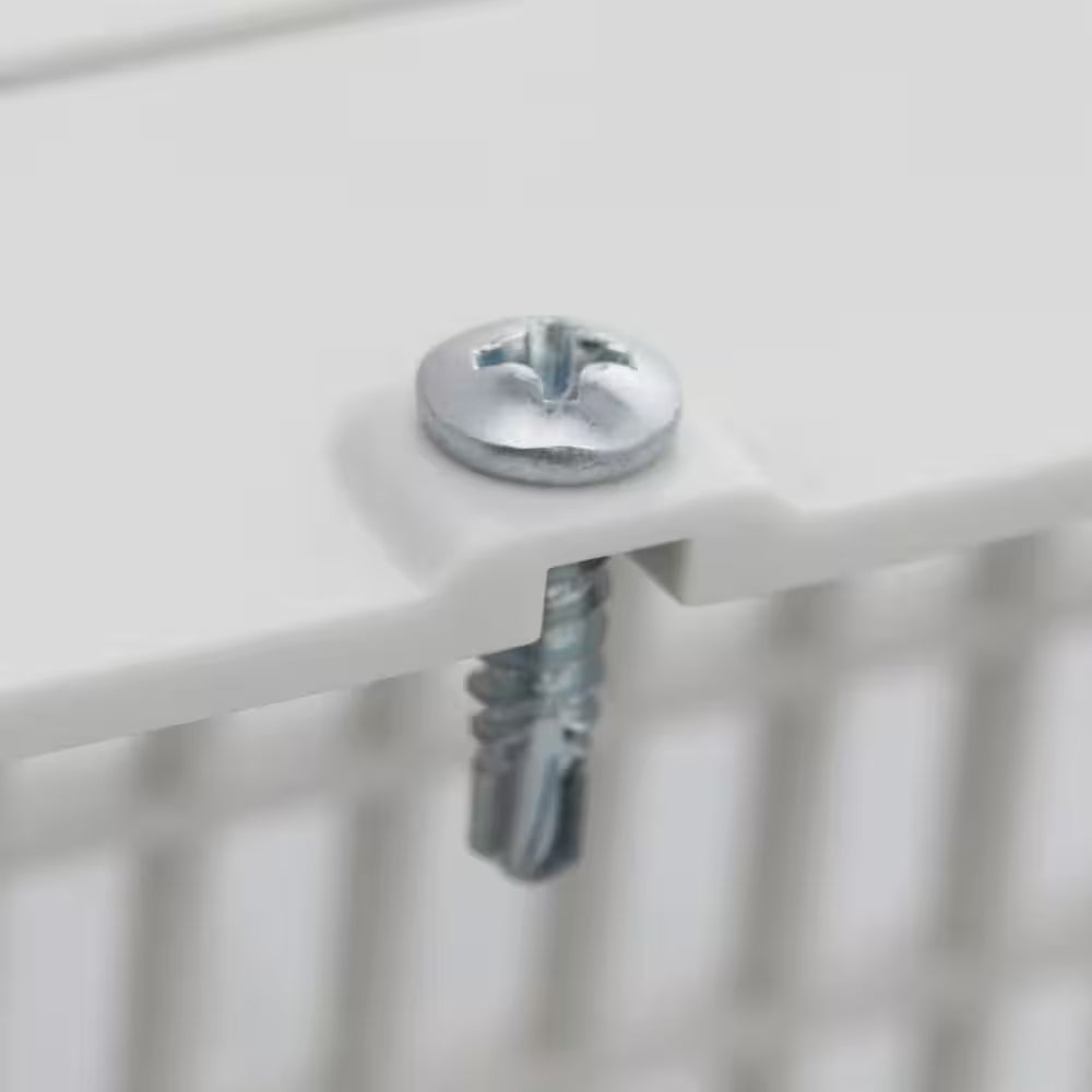 3 In. X 4 In. White Vinyl Rodent Guard