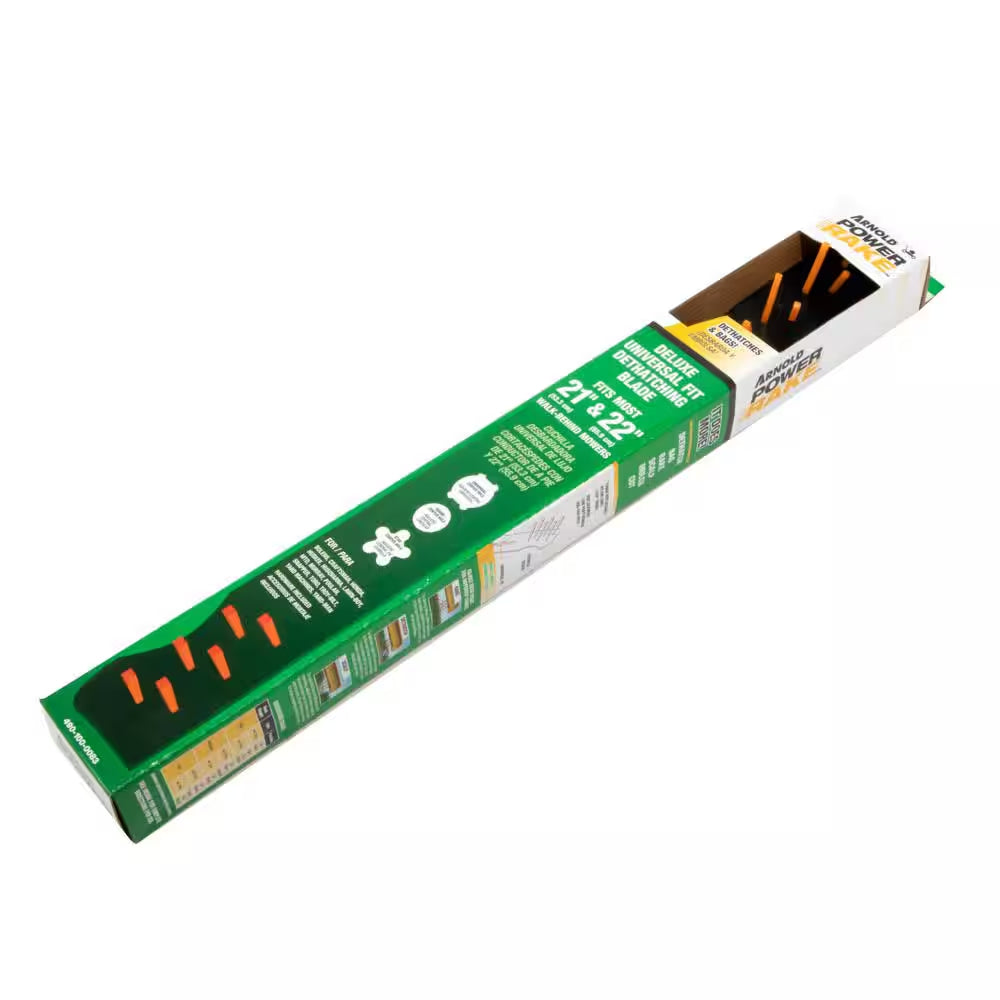 Universal 6-In-1 Power Rake Blade for 21 In., 22 In. and 23 In. Walk behind Lawn Mowers