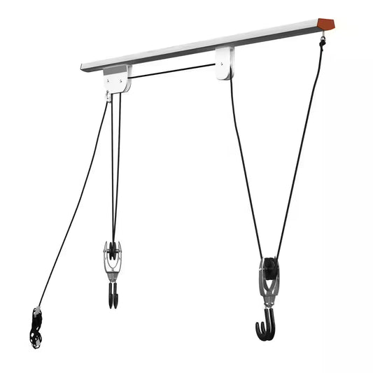 Black 1-Bike Ceiling Mount Heavy Duty Garage Bike Rack
