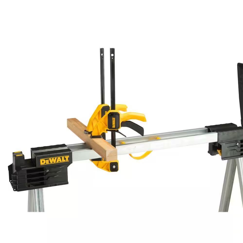 32 In. Metal Folding Sawhorse (2 Pack)