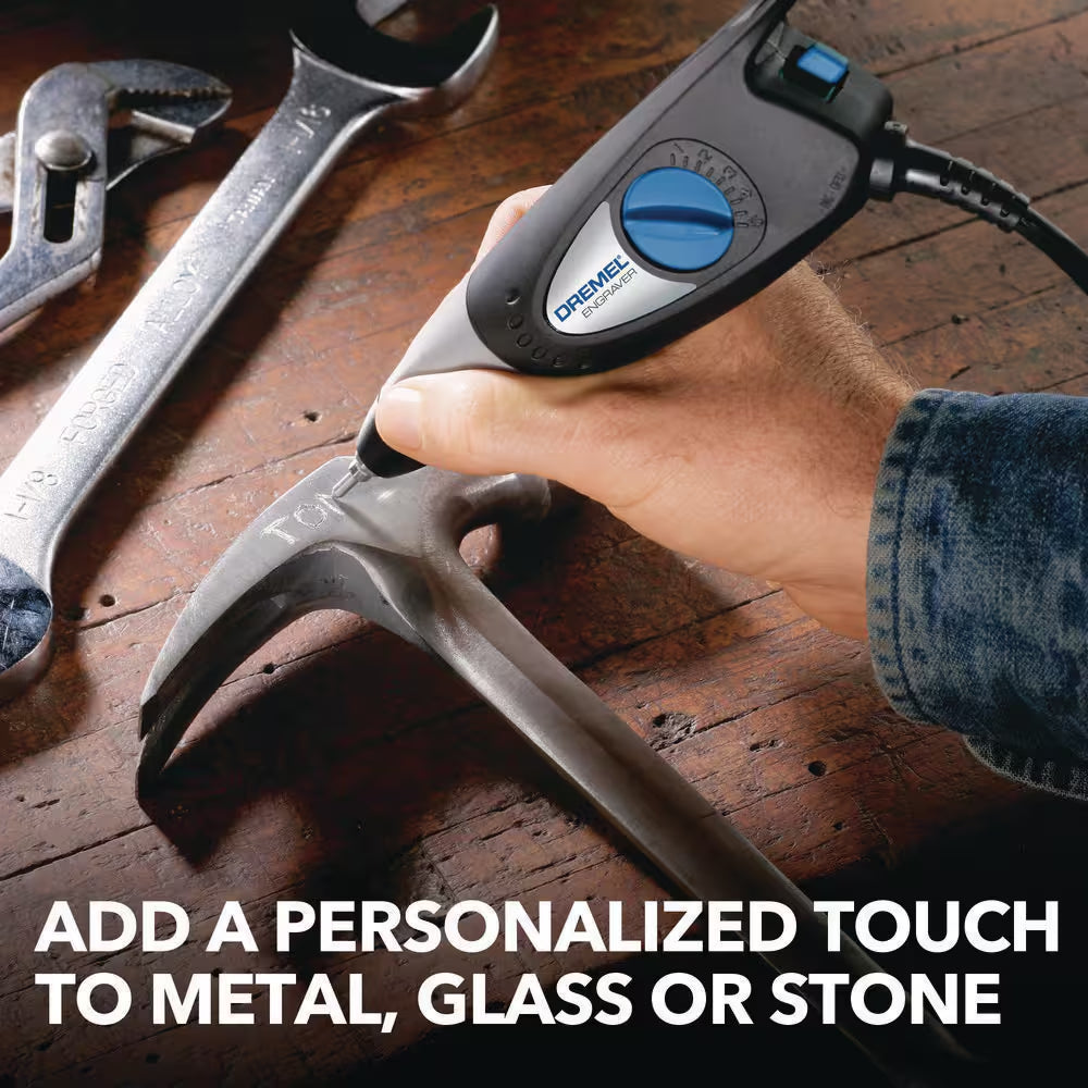 Electric Engraver Tool for Metal, Glass and Wood Corded Rotary Tool