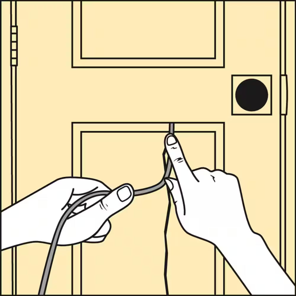 90 Ft. Gray Replaceable Caulk Cord Weatherseal for Small Gaps & Cracks