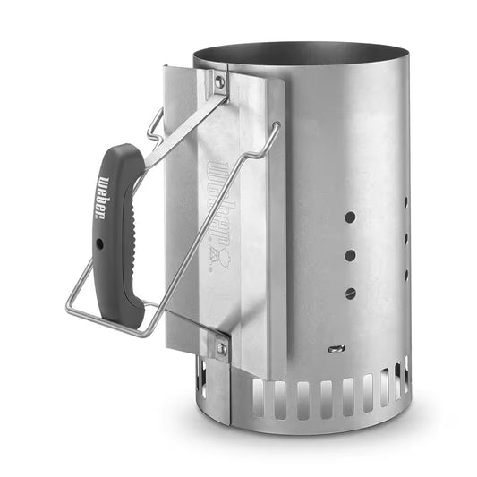 12.7 Inch Rapidfire Chimney Charcoal Starter for Use with Charcoal Grills