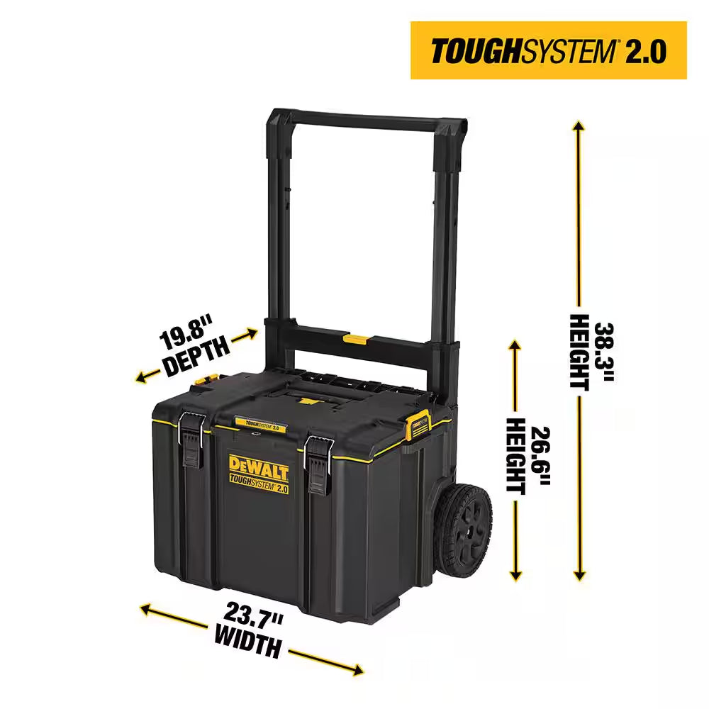 Toughsystem 2.0 Mobile Tool Box, 2.0 Large Tool Box and 2.0 Shallow Tool Tray