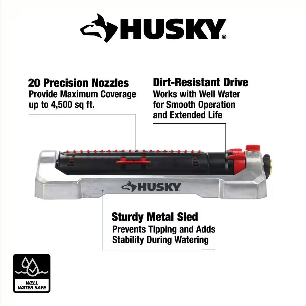 4500 Sq. Ft. Turbo Oscillating Sprinkler