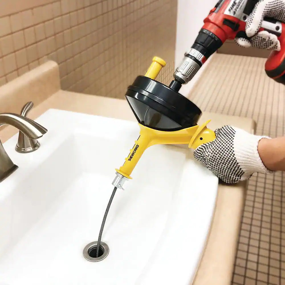 1/4 In. X 25 Ft. Power Drum Auger