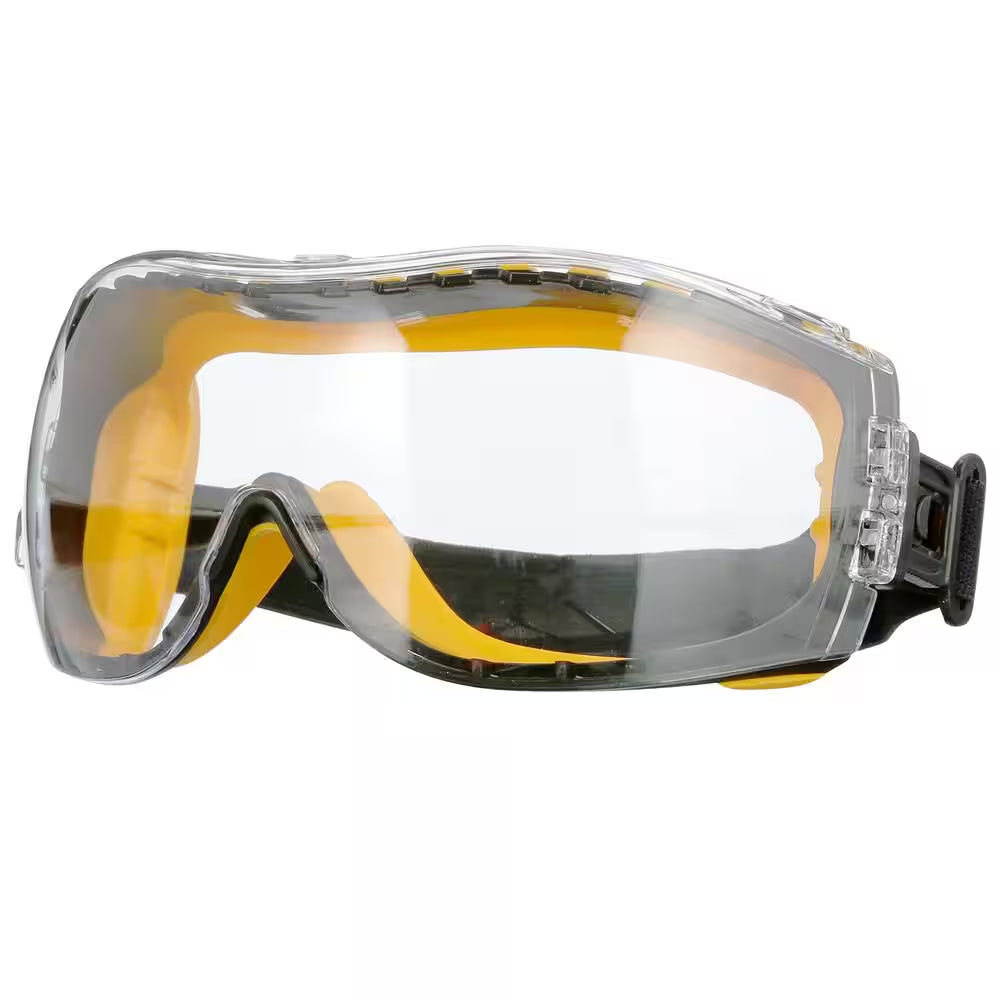 Safety Goggles Concealer with Clear Anti-Fog Lens