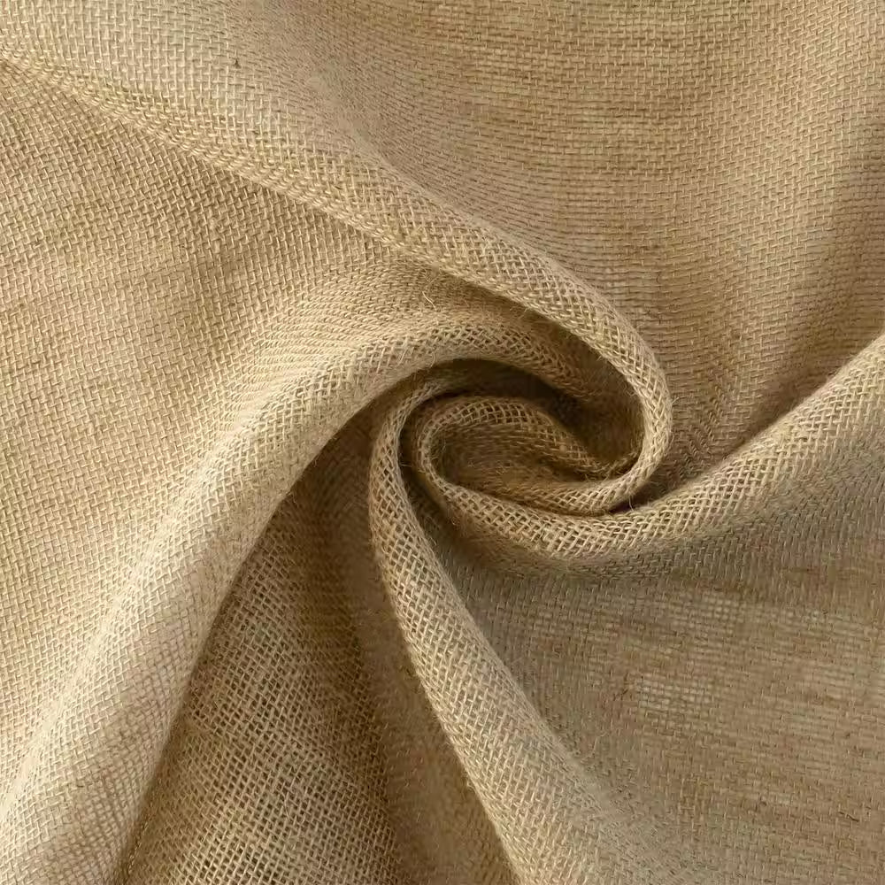 63 In. X 25 Ft. Gardening Burlap Roll - Natural Burlap Fabric for Weed Barrier, Tree Wrap Burlap, Rustic Party Decor
