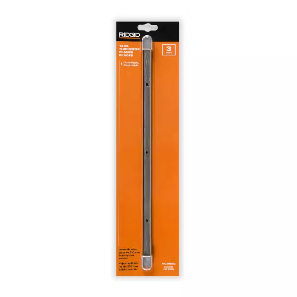 13 In. Thickness Planer Replacement Blades (3-Pack)