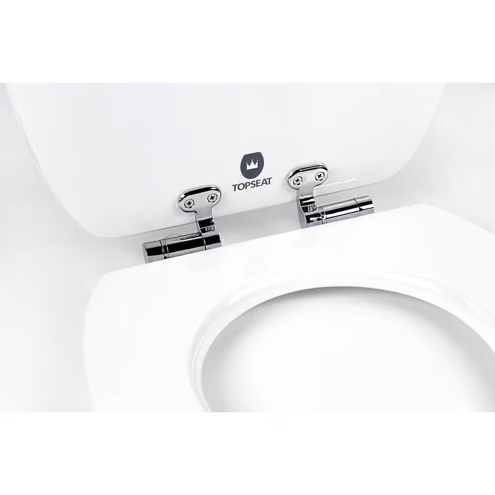 Art of Acryl Slow Close Elongated Toilet Seat in Blue