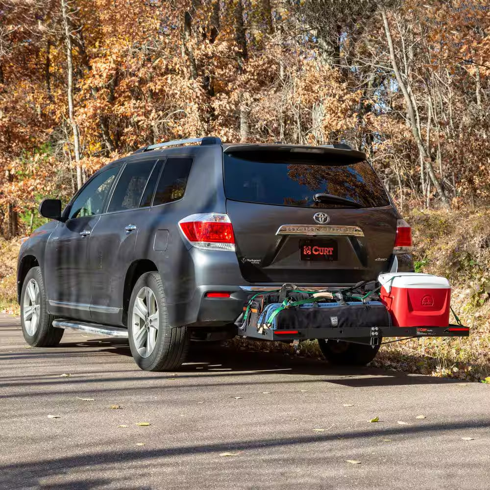 300 Lb. Capacity 48 In. X 20 In. Aluminum Bolt-Together Hitch Cargo Carrier for 2 In. Receiver