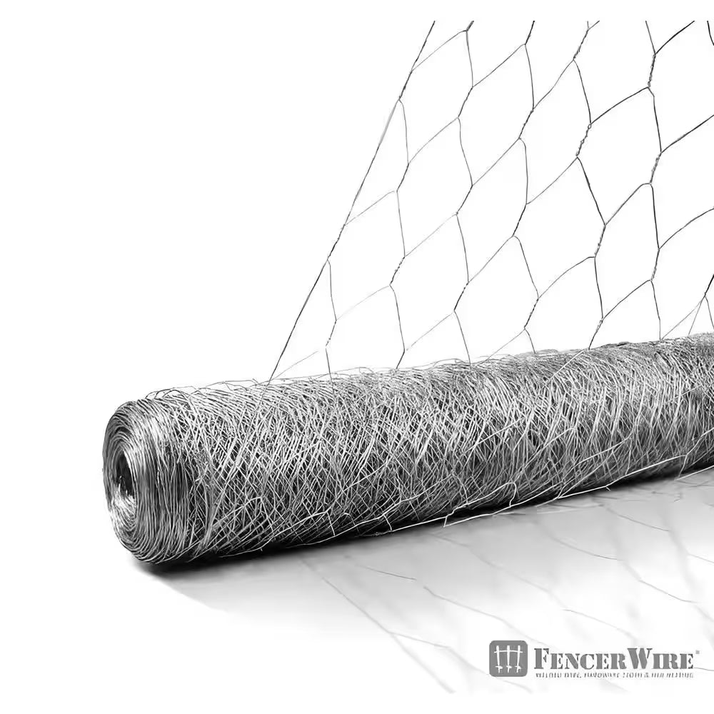 3 Ft. X 150 Ft. 20-Gauge Poultry Netting with 2 In. Mesh
