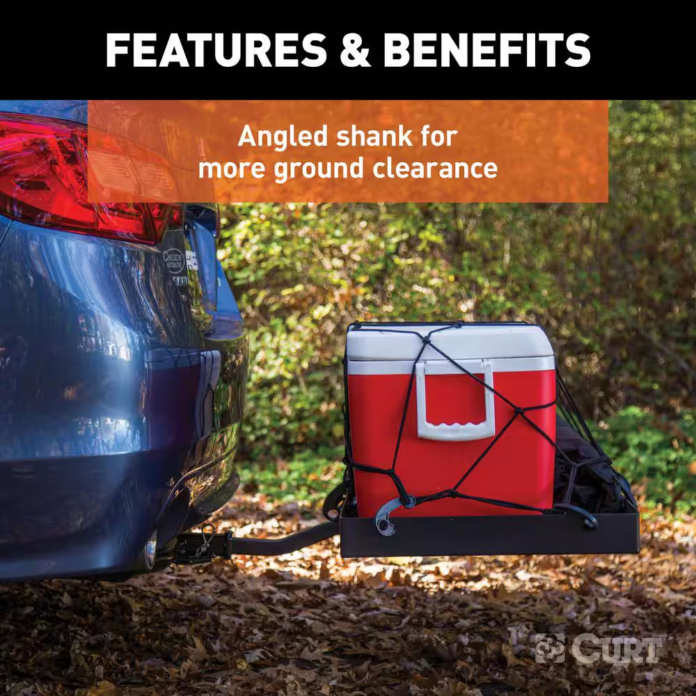 300 Lb. Capacity 48 In. X 20 In. Aluminum Bolt-Together Hitch Cargo Carrier for 2 In. Receiver