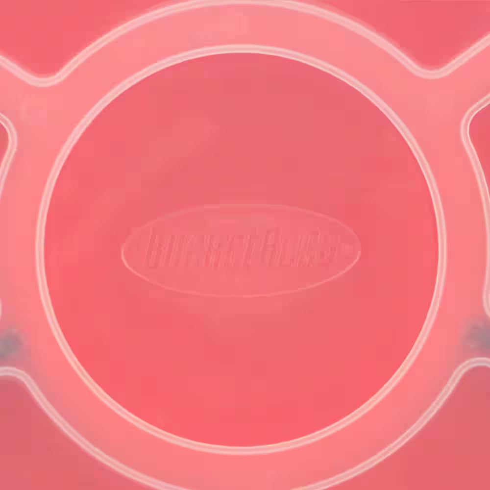 12.25 In. 5 Gal. Bucket Plastic Seat Lid Small Parts Organizer in Red