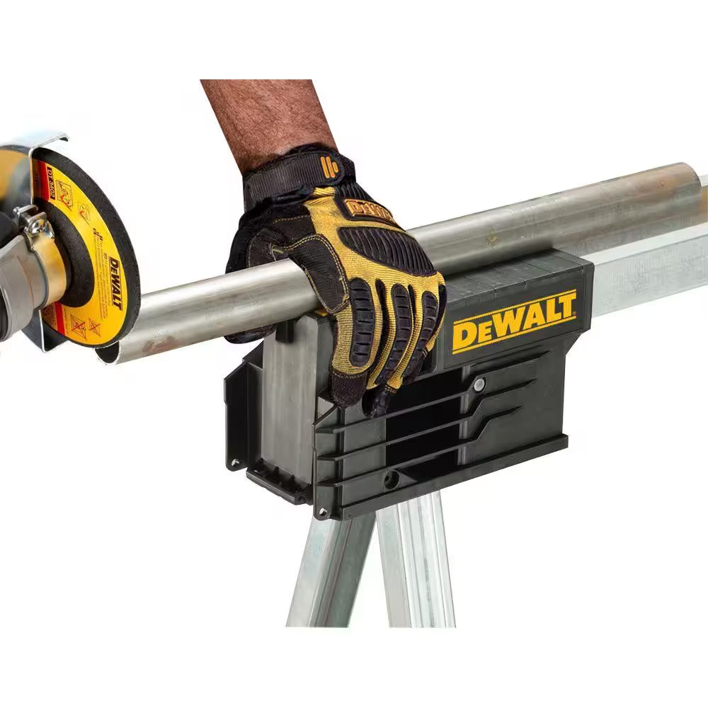 32 In. Metal Folding Sawhorse (2 Pack)
