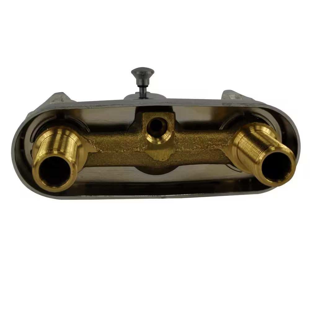 Mobile Home and RV 4 In. 2-Handle Tub and Shower Faucet in Chrome (Valve Not Included)