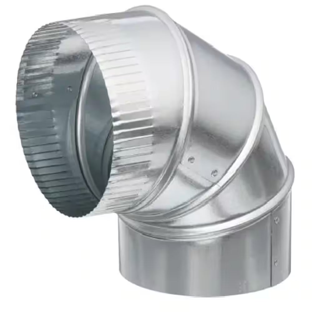 8 In. 90-Degree round Adjustable Elbow