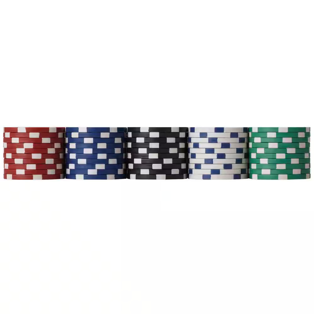 Texas Hold 'Em 500 -Count Poker Chip, Dice and Card Set
