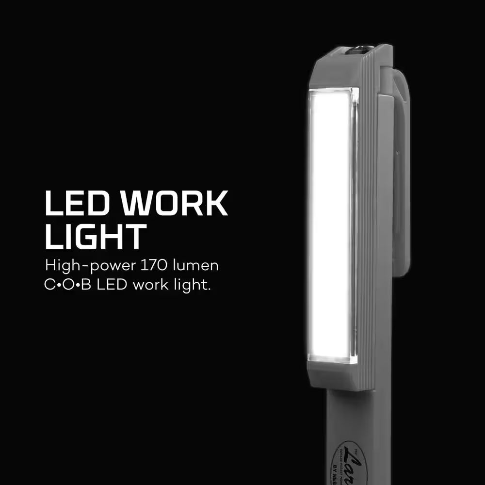 Larry 170 Lumens Alk Battery LED Multi-Purpose Flashlight