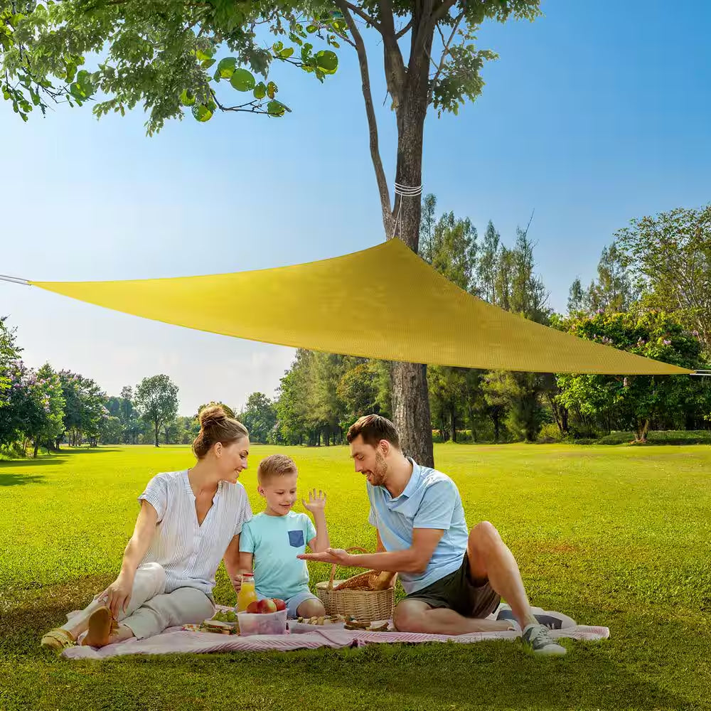 9 Ft. 10 In. Yellow Triangle Party Sail
