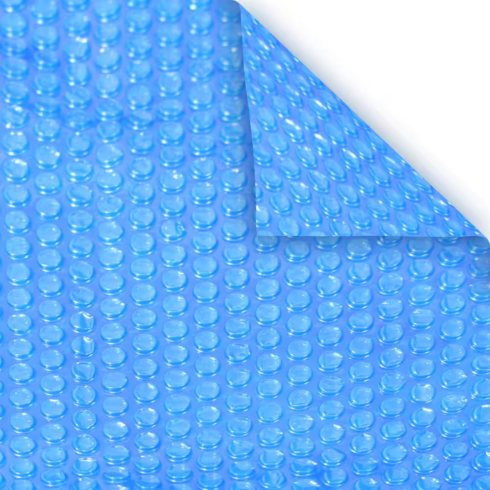 Heavy-Duty 3-Year 4 Ft. X 8 Ft. Rectangular Blue Solar Pool Cover