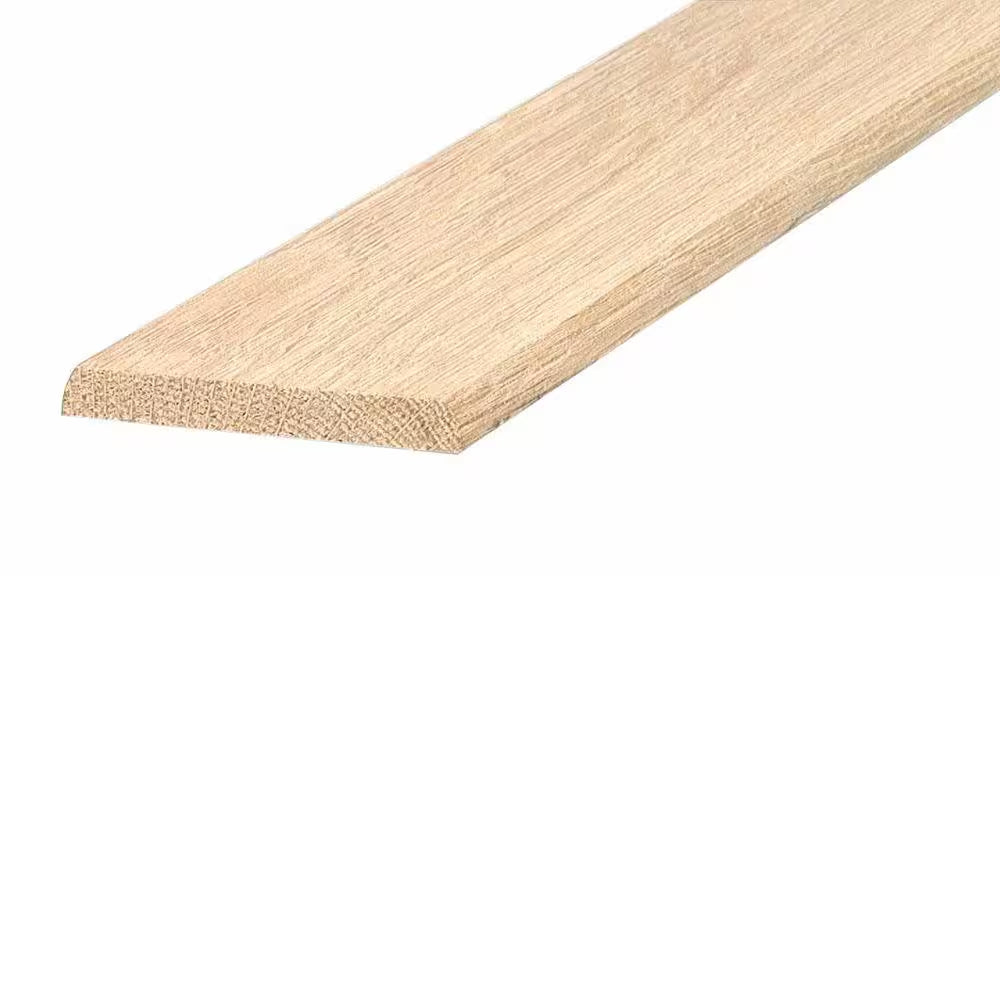 3 In. X 36 In. Natural Hardwood Flat-Profile Door Weatherstripping Threshold