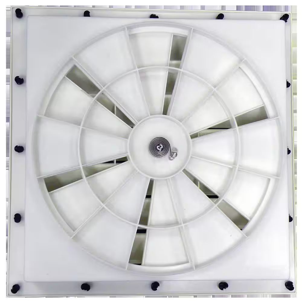 Automatic Shelter Vent Kit (2-Pack) with Two Vents, Two Screens, and Temperature-Controlled Automatic Open/Close