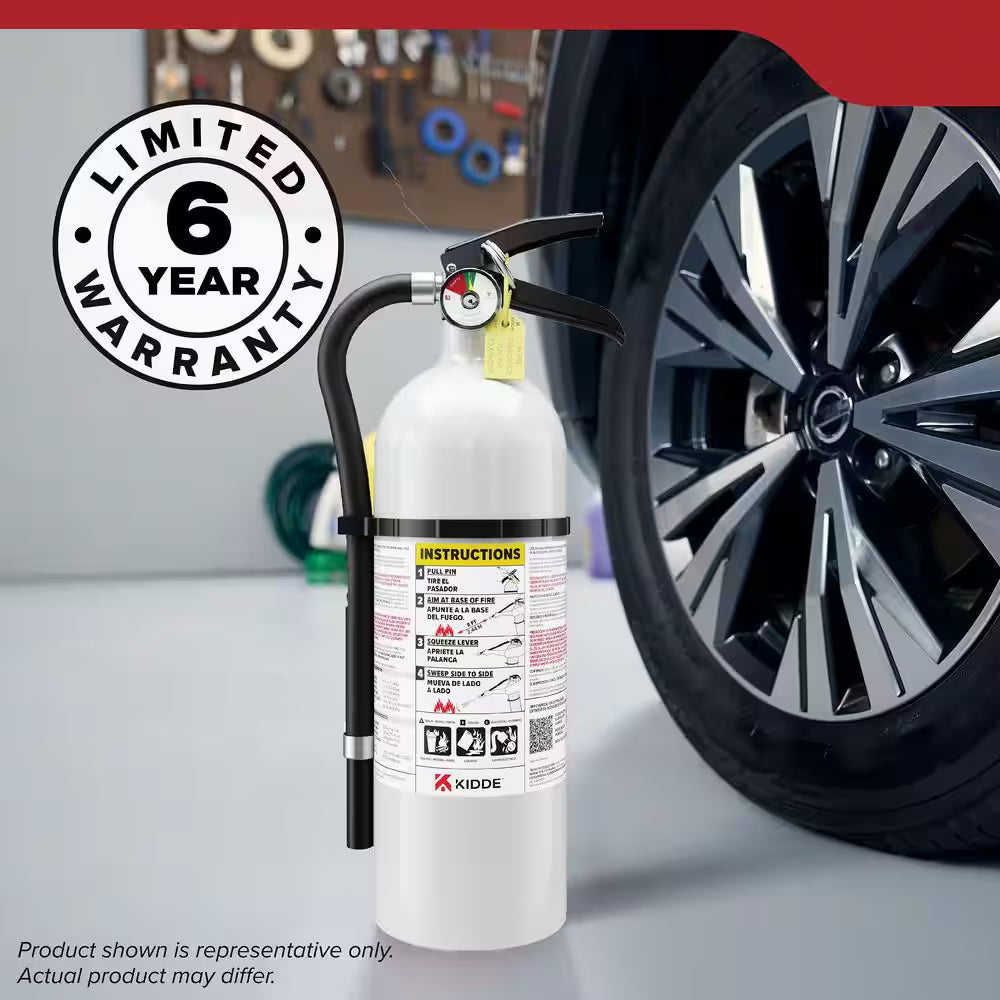 Garage and Workshop 3-A:40-B:C Class ABC 5.5 Lb. Fire Extinguisher 21030928