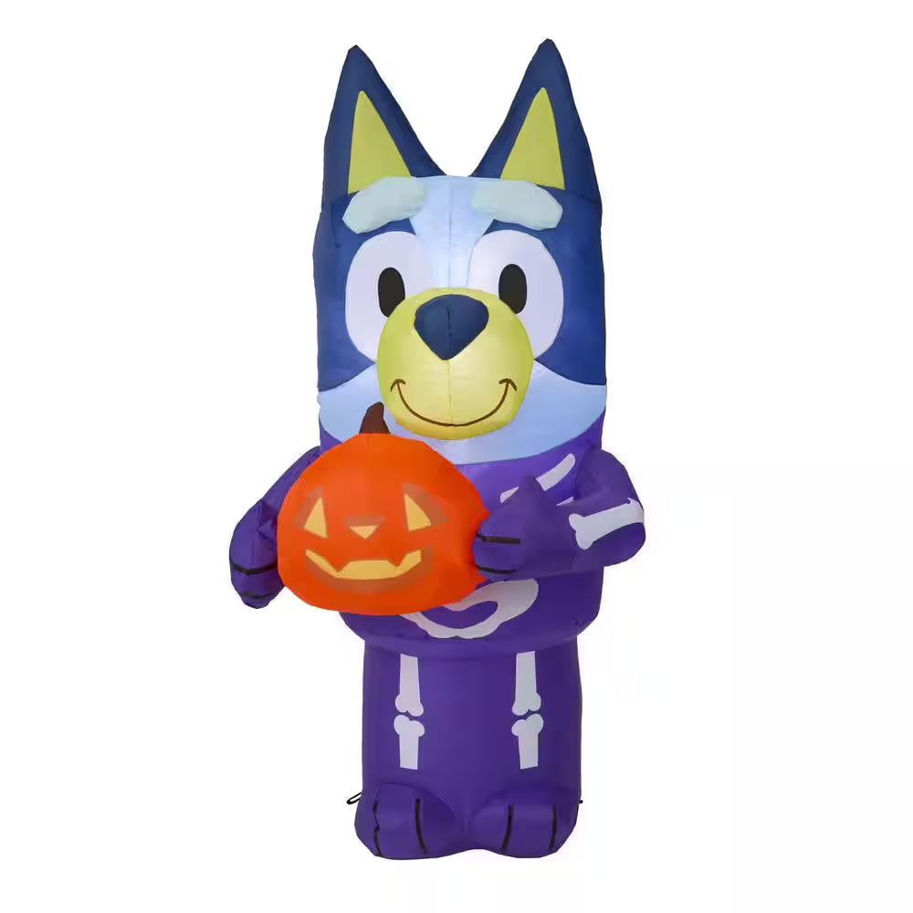 3.5 Ft LED Bluey as Skeleton Inflatable Airblown® I10