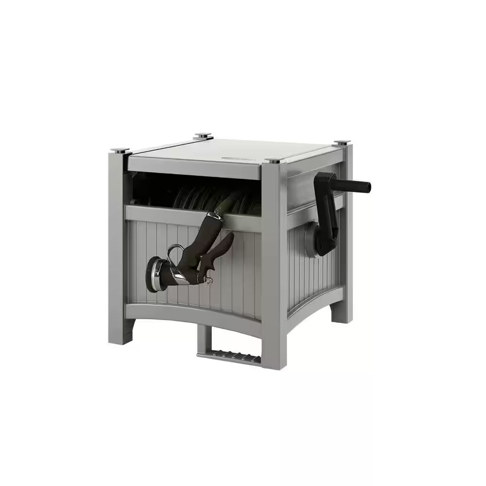 100 Ft. Hose Hideaway Dove Gray