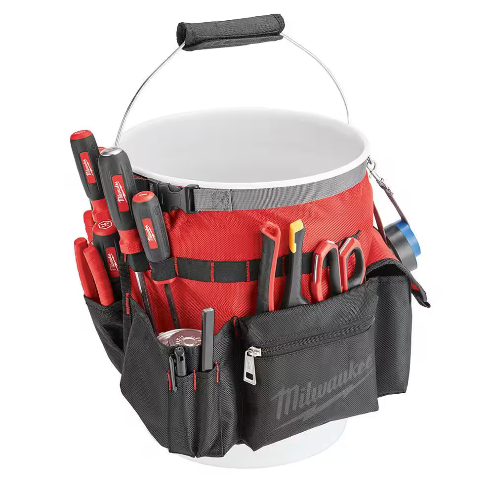 10 In. Bucket Organizer Tool Bag