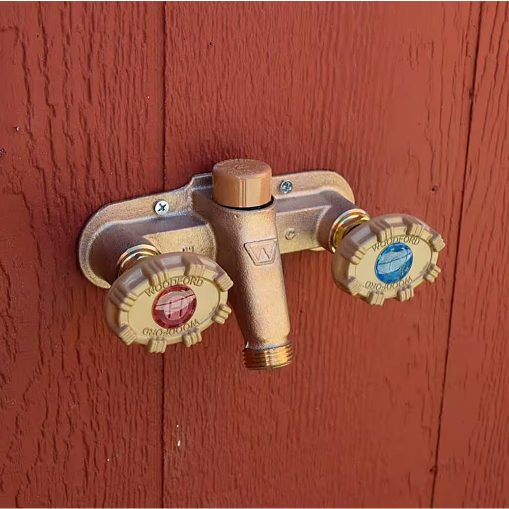 1/2 In. PEX X 12 In. L Freezeless Anti-Rupture Hot and Cold Sillcock