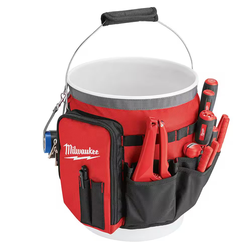10 In. Bucket Organizer Tool Bag