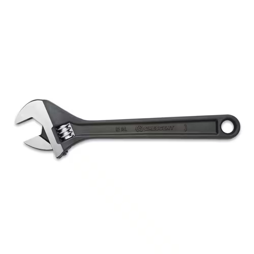 12 In. Black Oxide Adjustable Wrench