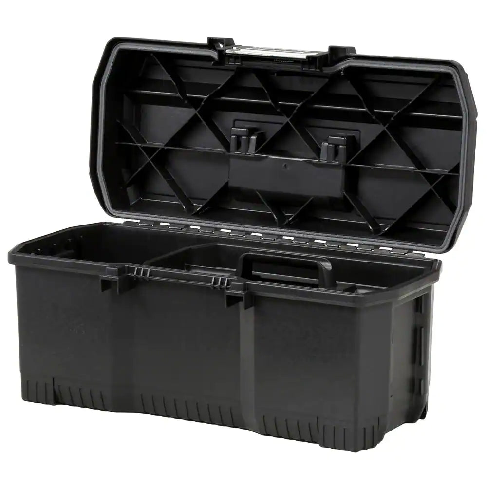 24 In. D Resin 1-Touch Hand Tool Box