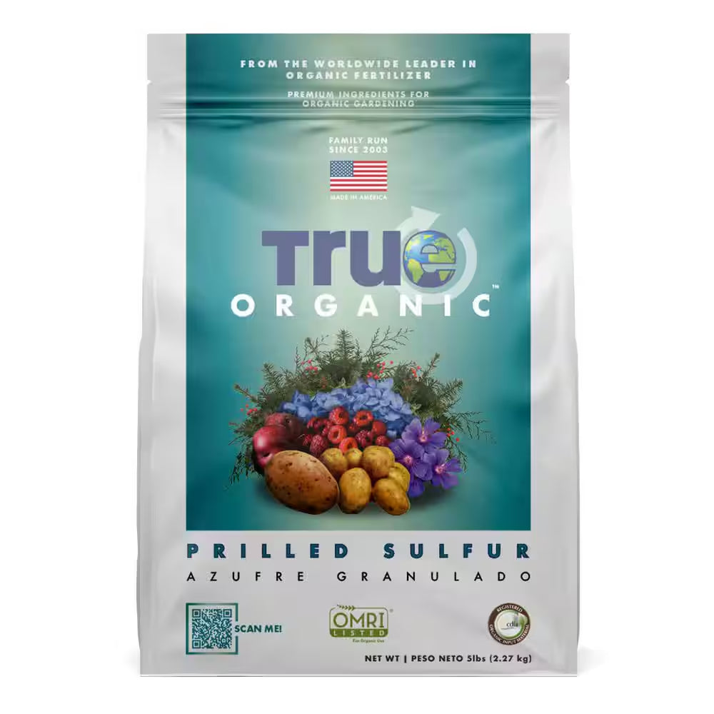 5 Lbs. Organic Prilled Sulfur Soil Acidifier