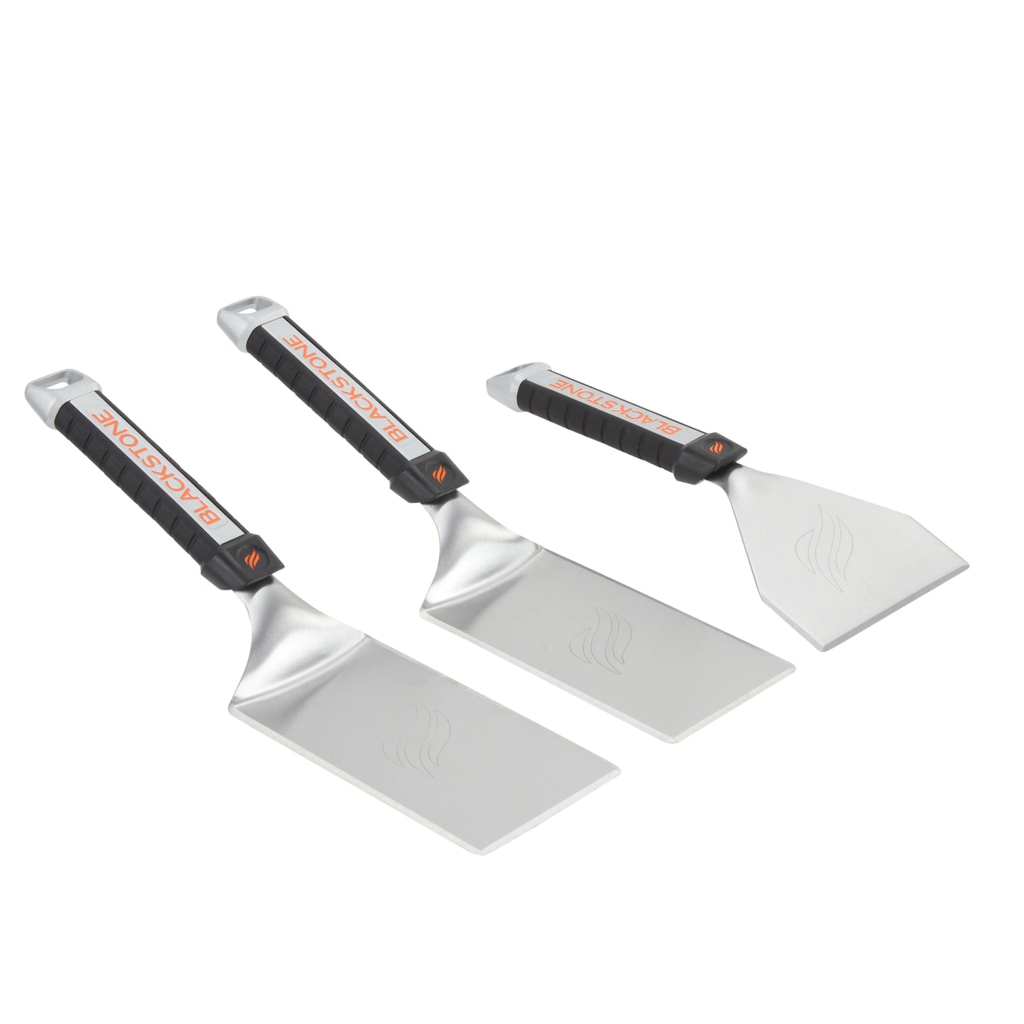 Culinary Spatulas and Scraper Toolkit 3 -Piece Stainless Steel Spatula