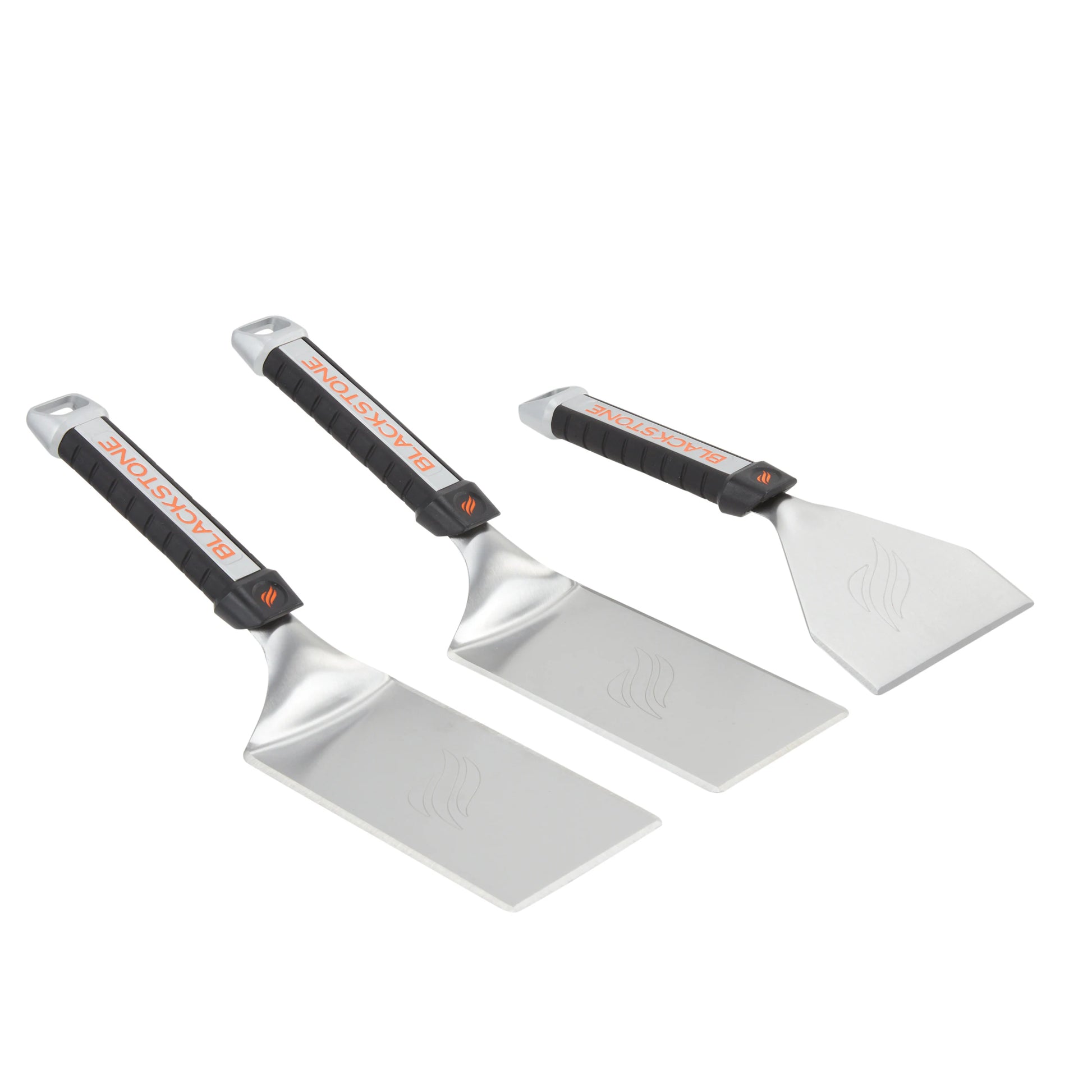 Culinary Spatulas and Scraper Toolkit 3 -Piece Stainless Steel Spatula