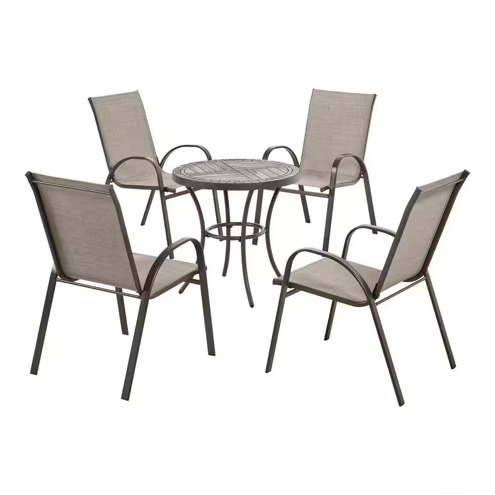 Sling Stack Outdoor Dining Chair in Riverbed