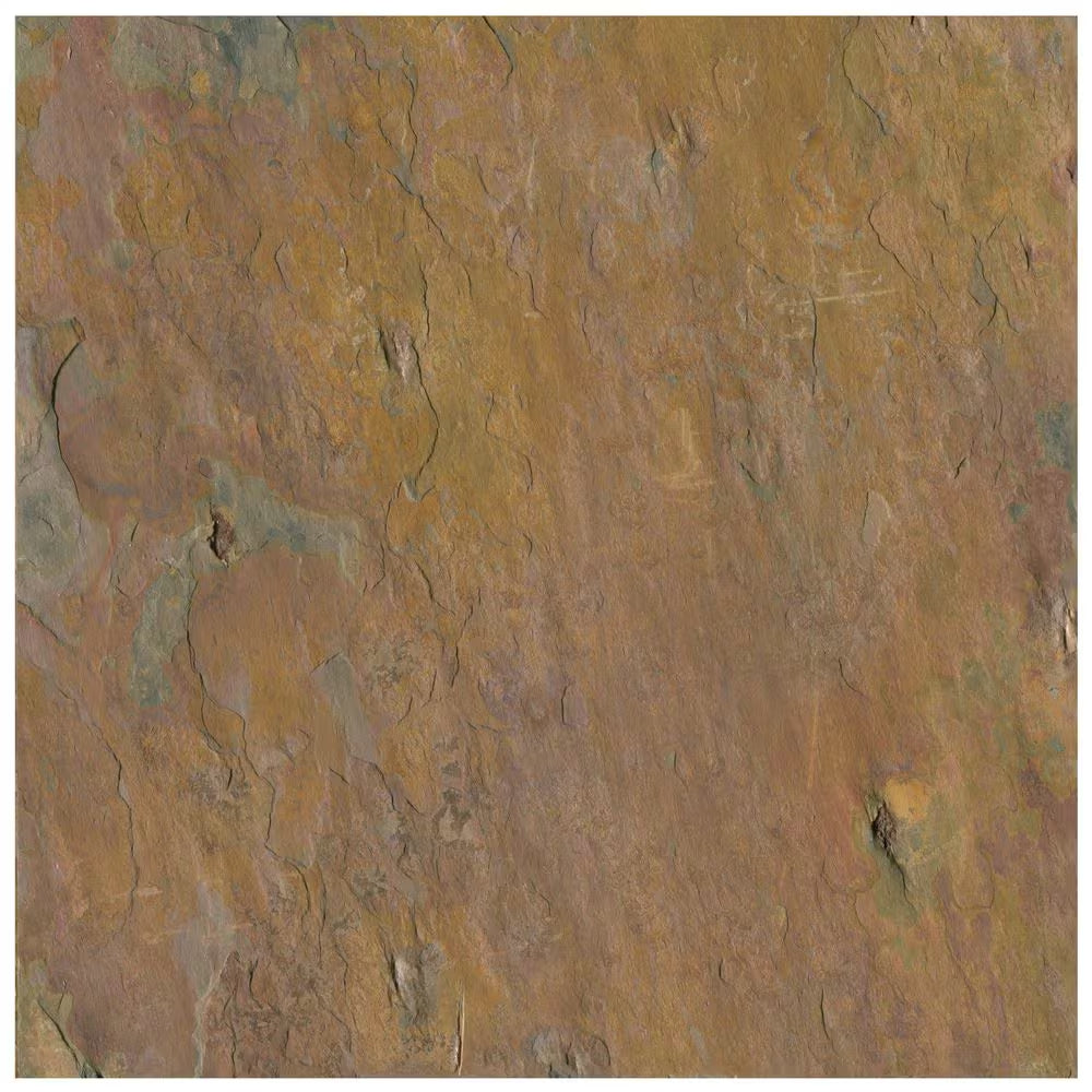 Peacock Natural Slate Stone Look Tile 12 In. X 12 In., Floor and Wall (10 Sq. Ft. /Case)