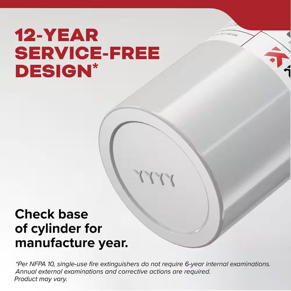 Garage and Workshop 3-A:40-B:C Class ABC 5.5 Lb. Fire Extinguisher 21030928