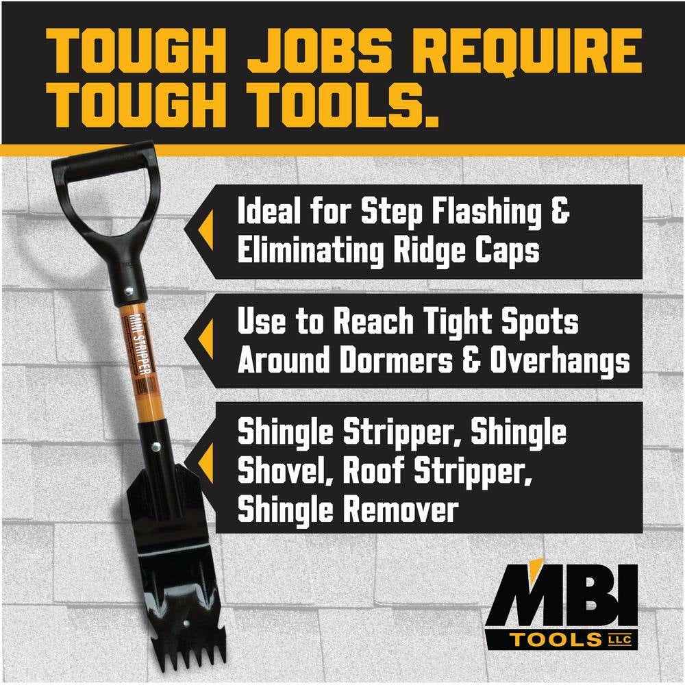 24 In. Mini Shingle Stripper Roof Shovel - Made in USA