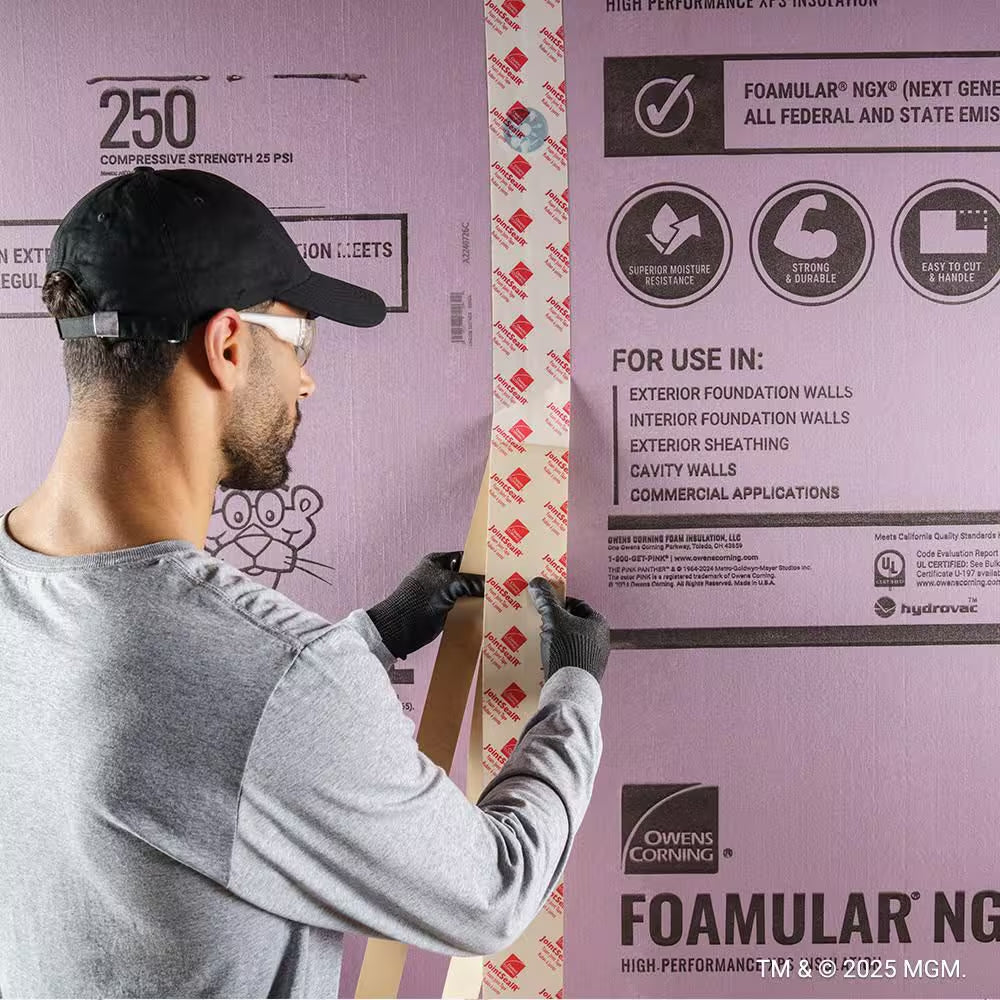 FOAMULAR NGX F-250 2 In. X 4 Ft. X 8 Ft. SSE R-10 XPS Rigid Foam Board Insulation